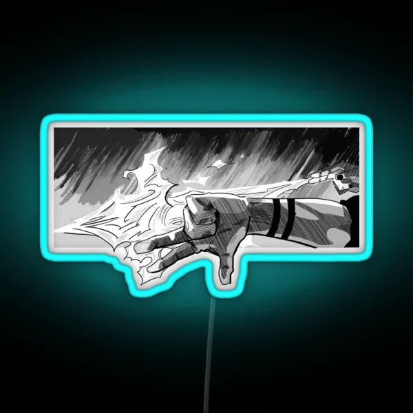 Divine Flame RGB Neon Sign