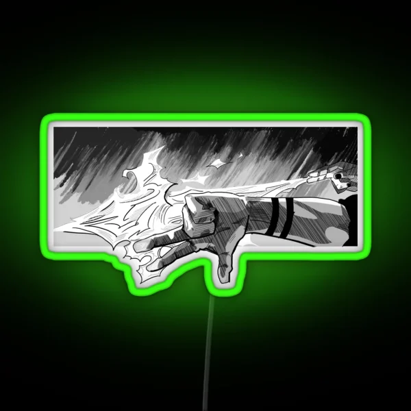 Divine Flame RGB Neon Sign