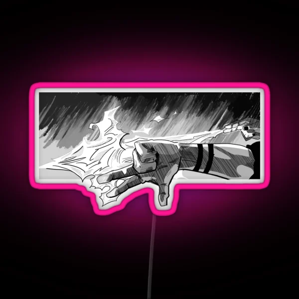 Divine Flame RGB Neon Sign
