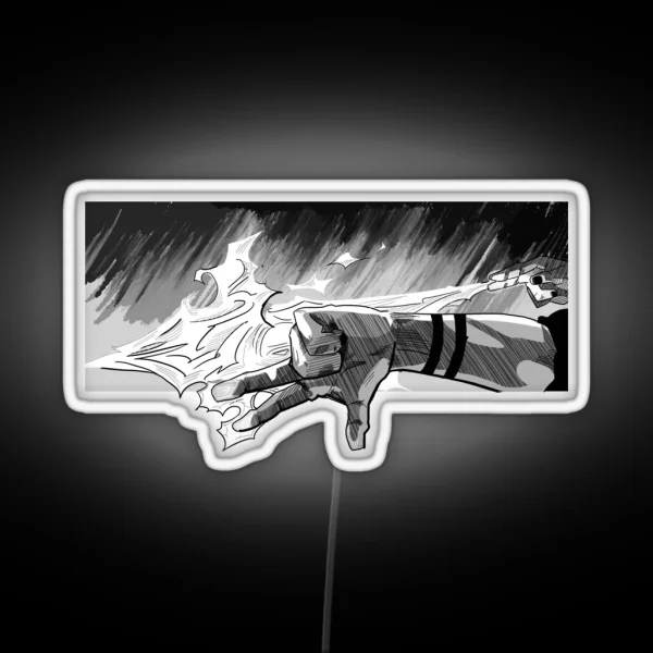 Divine Flame RGB Neon Sign