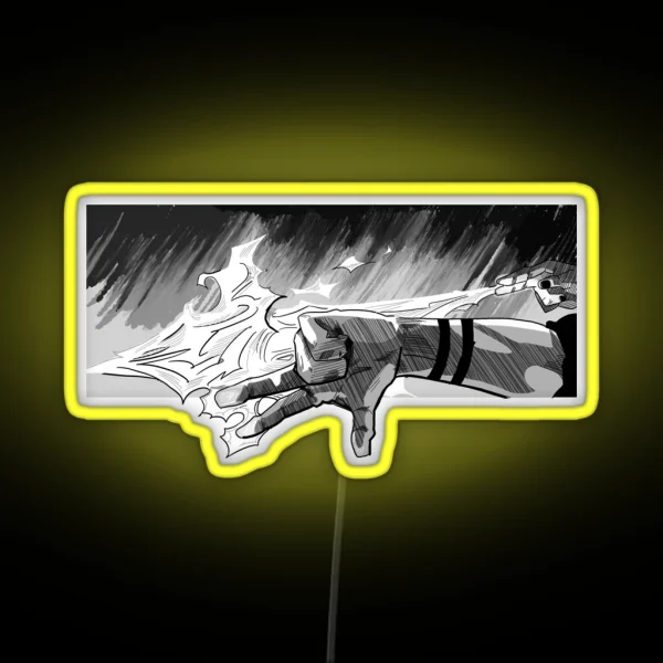 Divine Flame RGB Neon Sign