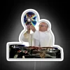 RGB Neon Light Decor Inspired by Pope's Music Ministry Vibes