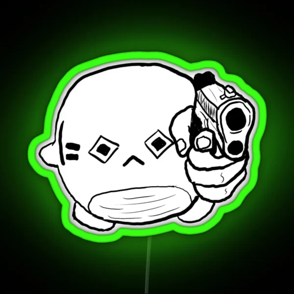 Dj Potaro Drawn RGB Neon Sign