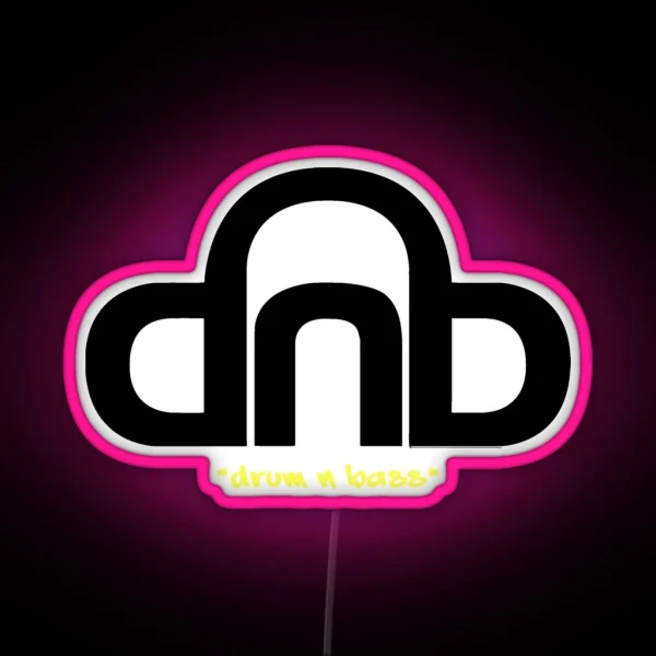 DNB RGB Neon Sign