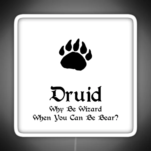Dnd Druid RGB Neon Sign