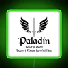 Vibrant LED Paladin Emblem Lightbox for Dungeons and Dragons Fans