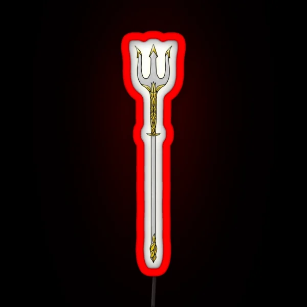 DND Trident RGB Neon Sign