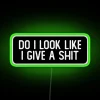 Quirky humorous biker-themed neon sign for home decor enthusiasts.