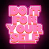 Personalized DIY project with vibrant RGB neon lights, customizable message.