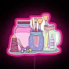 DIY Customizable Color-Changing RGB Neon Sign Art Canvas Display Craft Project