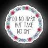 Unapologetic rebellion with a touch of dark humor and color