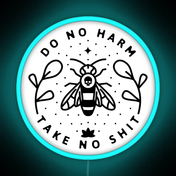 Do No Harm RGB Neon Sign