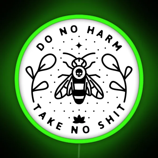 Do No Harm RGB Neon Sign