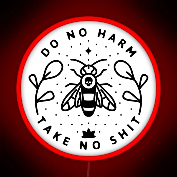 Do No Harm RGB Neon Sign
