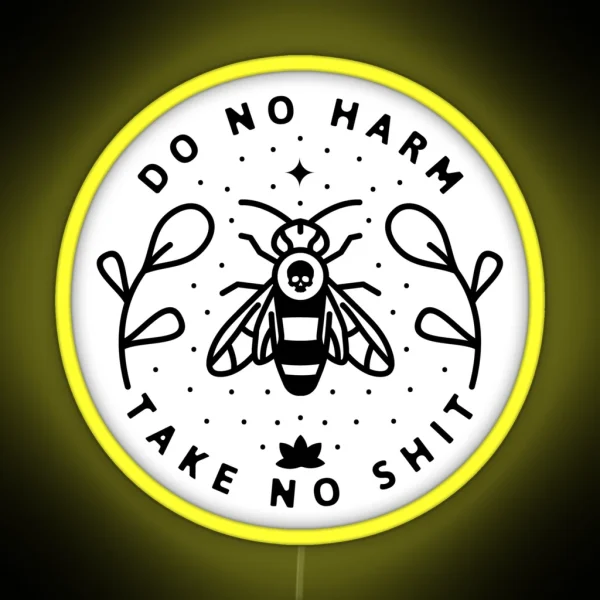 Do No Harm RGB Neon Sign