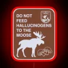 Warning: Don't Fuel Wild Escapades with Psychedelic Treats to Moose