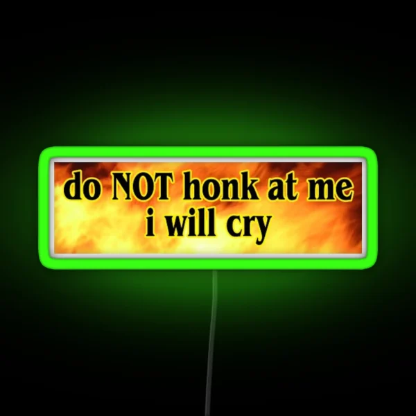 Do NOT Honk RGB Neon Sign