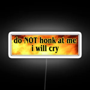 Do NOT Honk RGB Neon Sign