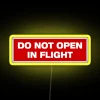 Eye-catching exterior RGB neon signs with programmable messages and flashing effects.