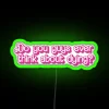 Unique Customizable Home Decor Item with Vibrant Neon LED Lighting