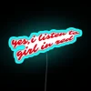 Add a pop of color with this trendy music sign
