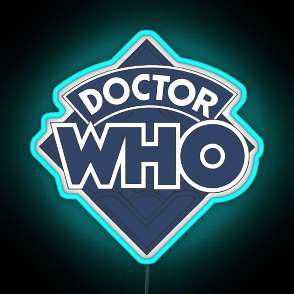 Doctor W Logo Classic Classic RGB Neon Sign