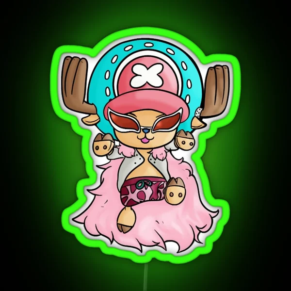 Doffy Choppy RGB Neon Sign
