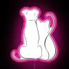 RGB Neon Sign for Pets - Minimalist Artful Pet Lover Decorations