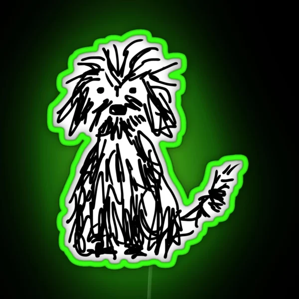 Dog Days RGB Neon Sign