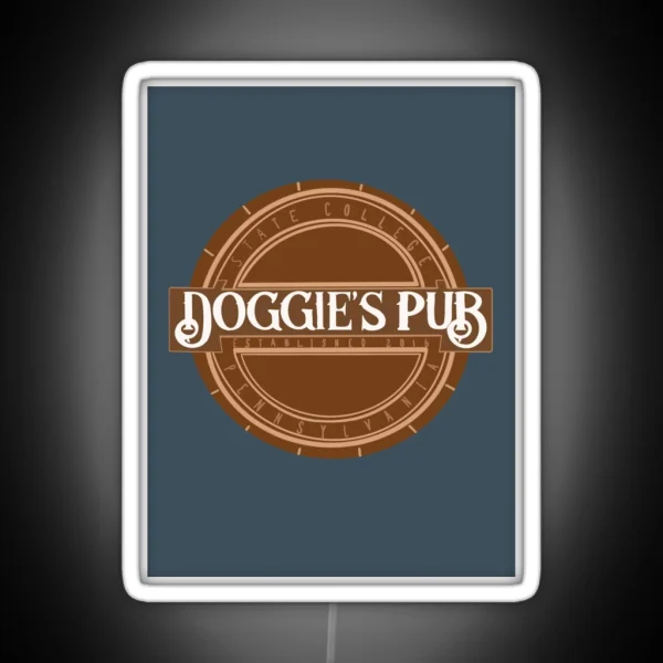 Doggie S Pub RGB Neon Sign