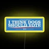 Colorful RGB LED Neon Sign for Canine Presidential Campaigns and Elections