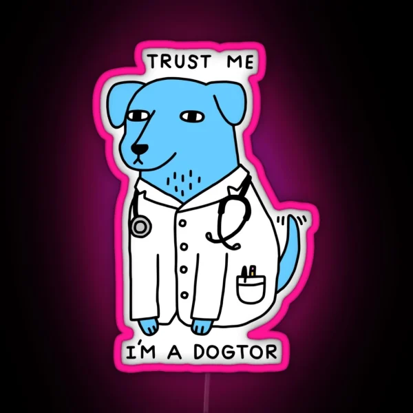 Dogtor RGB Neon Sign