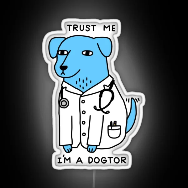 Dogtor RGB Neon Sign