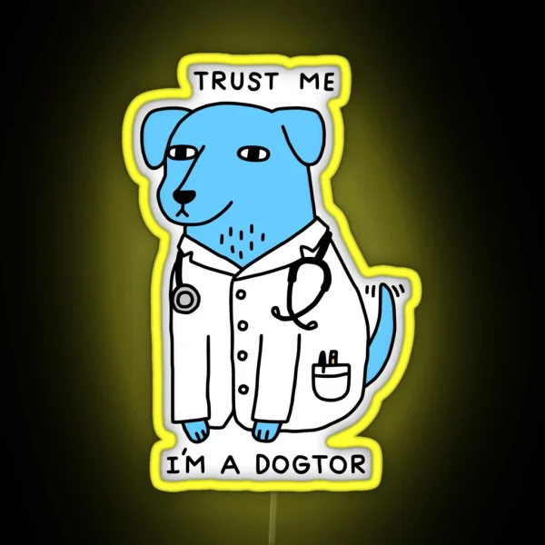 Dogtor RGB Neon Sign