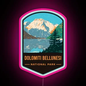 Dolomiti Bellunesi National Park RGB Neon Sign