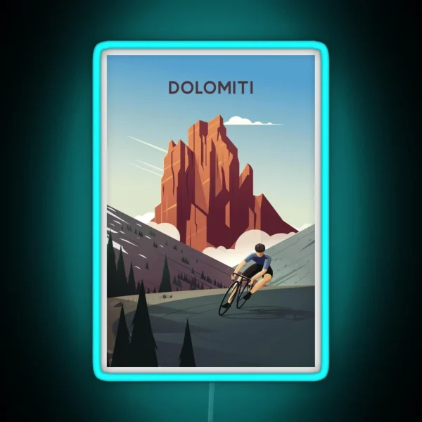Dolomiti RGB Neon Sign