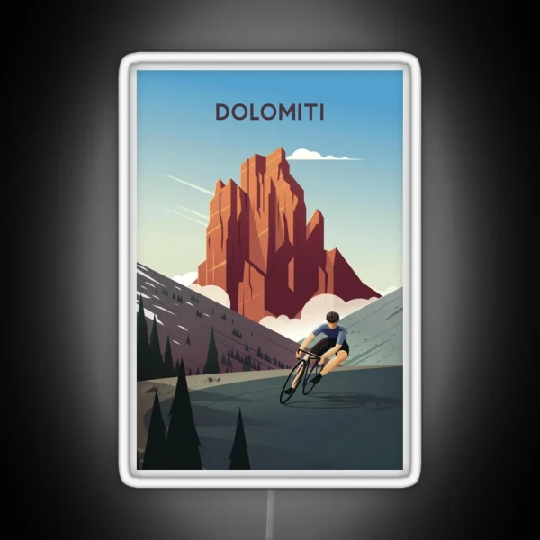 Dolomiti RGB Neon Sign