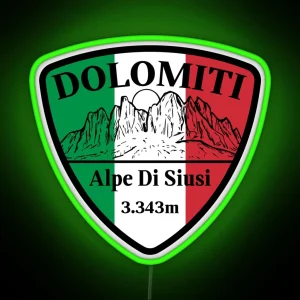 Dolomiti RGB Neon Sign