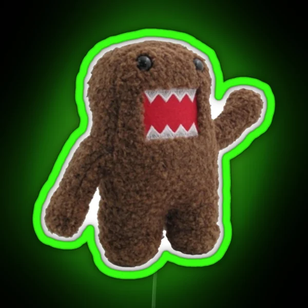 Domo Plushie 3 RGB Neon Sign