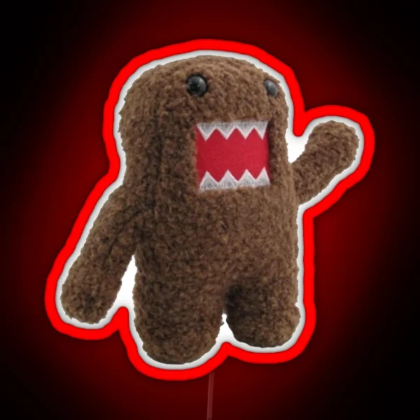 Domo Plushie 3 RGB Neon Sign
