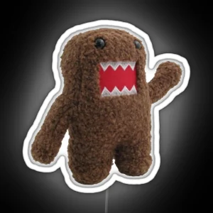 Domo Plushie 3 RGB Neon Sign