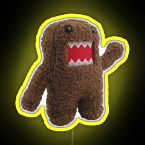 Domo Plushie 3 RGB Neon Sign