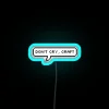 Neon art decor for emotional healing and inspirational vibes at home