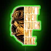 Whimsical Neon Sign for Fun Loving Bikers' Decorations and Humor