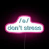 Modern Decorative RGB LED Canvas Sign for Home Office Relaxation