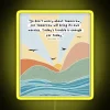 Non-Fading Inspirational Quote LED Sign with RGB Neon Glow Illumination