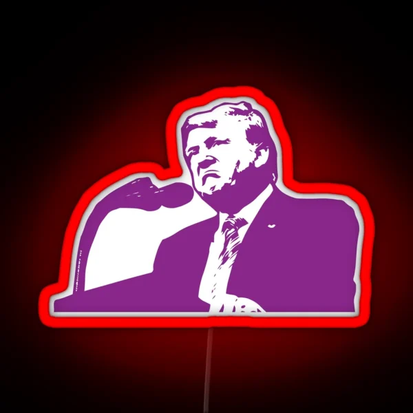 Donald Trump RGB Neon Sign