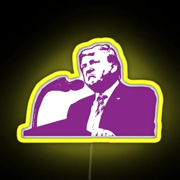 Donald Trump RGB Neon Sign