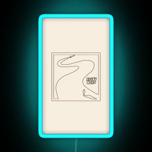 Doo Wops And Hooligans Bruno Mars RGB Neon Sign