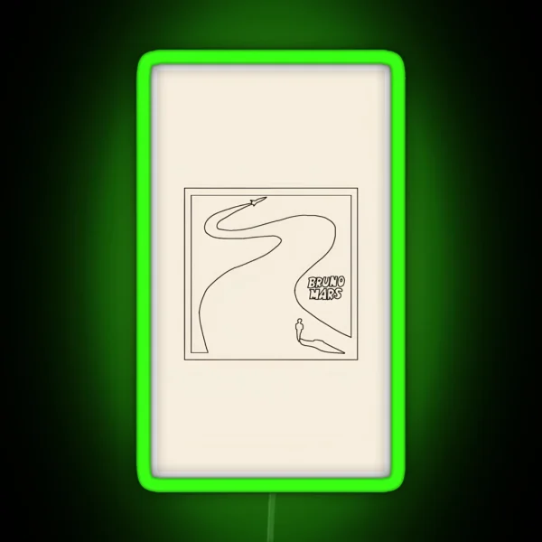 Doo Wops And Hooligans Bruno Mars RGB Neon Sign